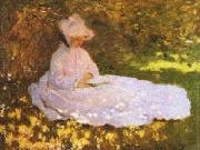 Claude Monet A Woman Reading china oil painting reproduction